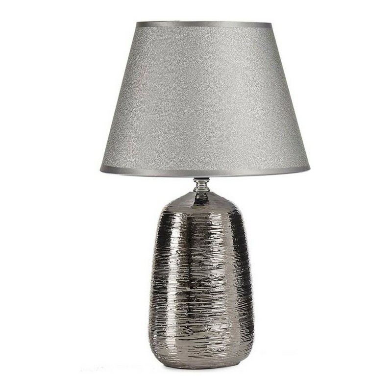 Lampe de bureau Cylindrique Argenté (28 x 41 x 28 cm) - Acheter à 15,36 € seulement chez Collector's Boutique