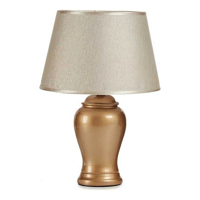 Lampe de bureau Céramique Doré (28 x 39 x 28 cm) - Acheter à 11,09 € seulement chez Collector's Boutique