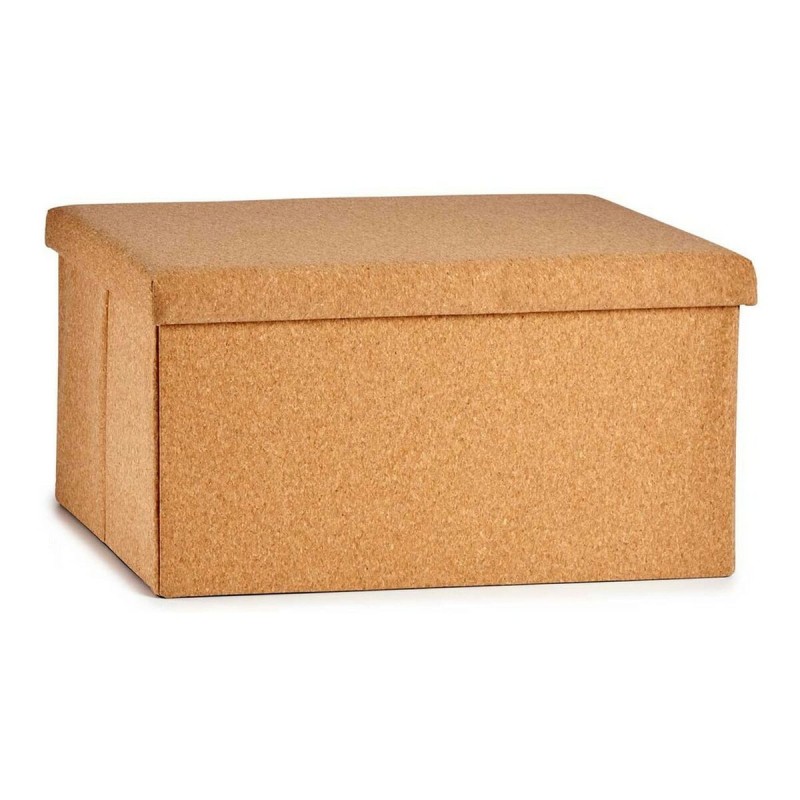 Boîte Décorative Marron Pliable MDF Liège (36 x 36 x 72 cm) - Acheter à 24,61 € seulement chez Collector's Boutique