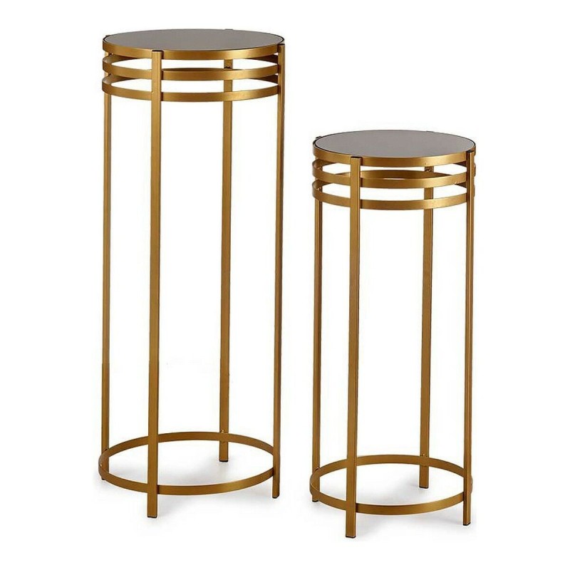 Jeu de 2 tables Verre Métal (2 pcs) - Acheter à 124,82 € seulement chez Collector's Boutique