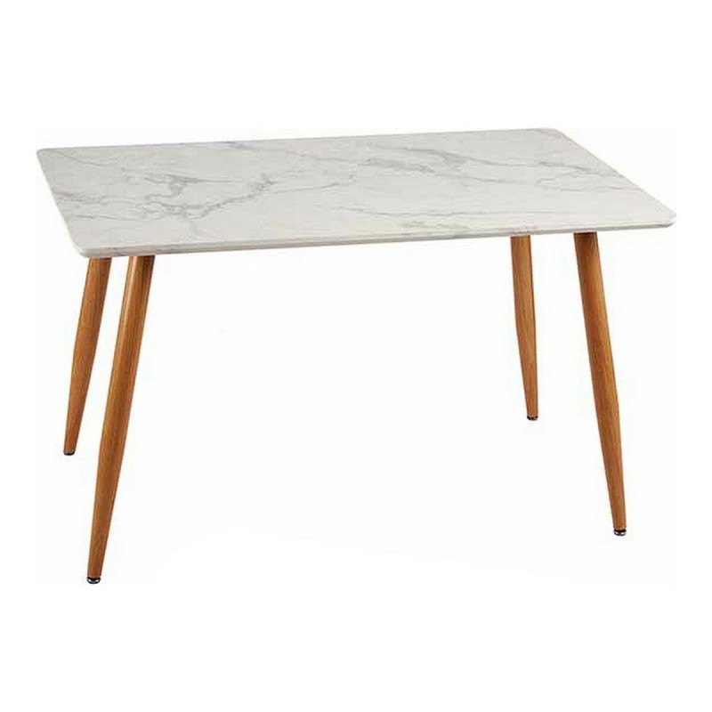 Table d'appoint Marron Blanc Marbre Métal Mélamine DM (70 x 120 x 75 cm) - Acheter à 82,51 € seulement chez Collector's Boutique