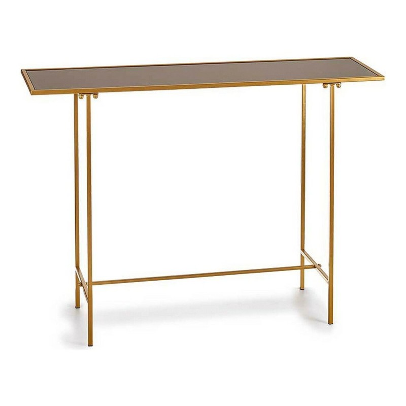 Table d'appoint Noir Doré Verre Métal (33 x 77 x 110 cm) - Acheter à 50,56 € seulement chez Collector's Boutique