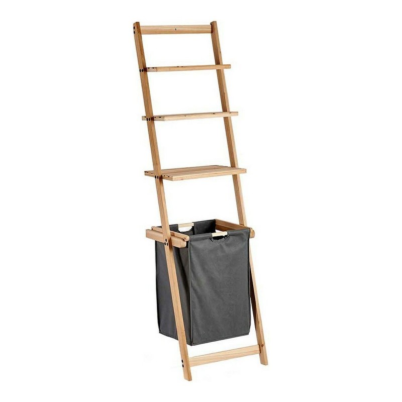 Étagère Bois Tissu (36 x 151 x 41,5 cm) - Acheter à 34,79 € seulement chez Collector's Boutique