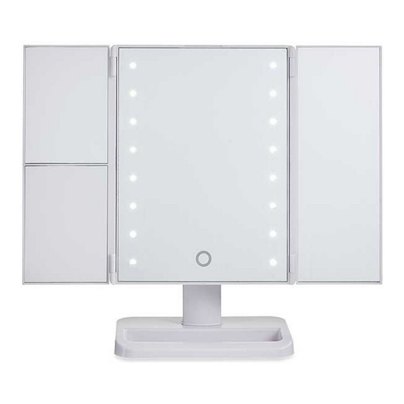 Miroir Grossissant avec LED 1x 2x 3x Blanc (34,7 x 11,5 x 29 cm) - Acheter à 13,84 € seulement chez Collector's Boutique