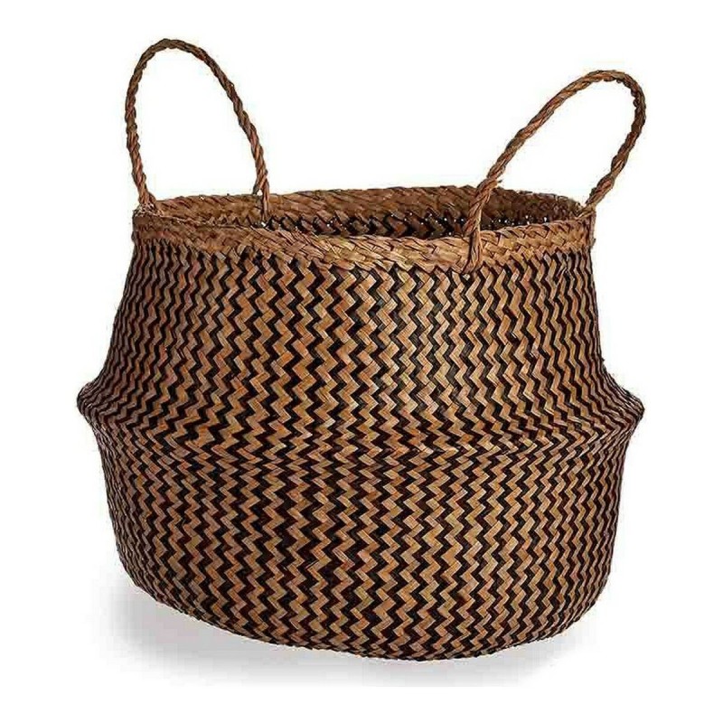 Panier Marron Fibre naturelle (35 x 30 x 35 cm) - Acheter à 10,63 € seulement chez Collector's Boutique