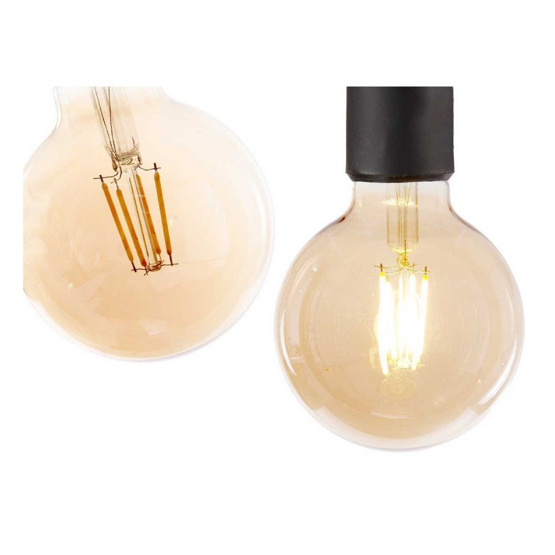 Lampe LED 445 lm E27 Ambre Vintage 4 W (9,5 x 14 x 9,5 cm) - Acheter à 6,32 € seulement chez Collector's Boutique