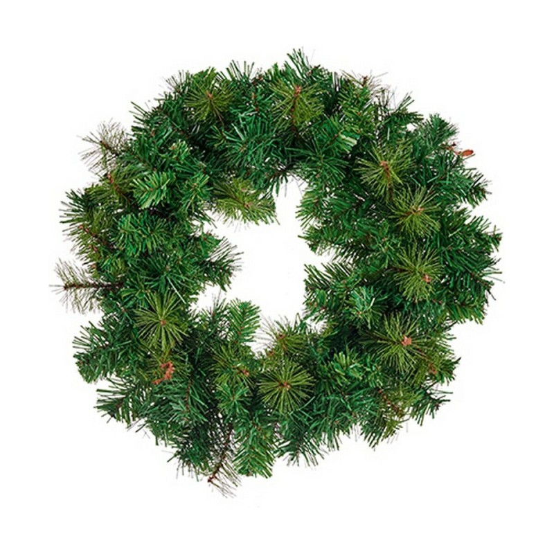 Couronne de Noël 45 cm Vert Plastique - Acheter à 11,27 € seulement chez Collector's Boutique