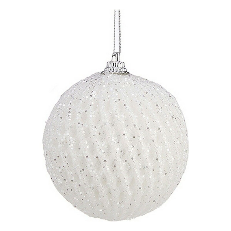 Boules de Noël Blanc Ø 7 cm polystyrène - Acheter à 4,99 € seulement chez Collector's Boutique