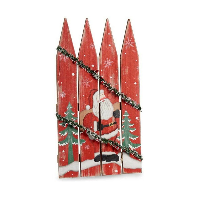 Panneau Père Noël Clôture Plastique Bois MDF (34,7 x 4 x 60 cm) - Acheter à 19,73 € seulement chez Collector's Boutique