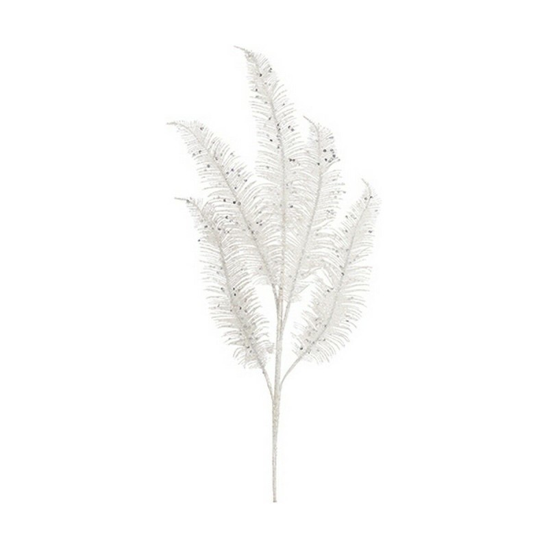 Branche Plumes Noël Blanc Plastique (18 x 1 x 63,5 cm) - Acheter à 4,92 € seulement chez Collector's Boutique