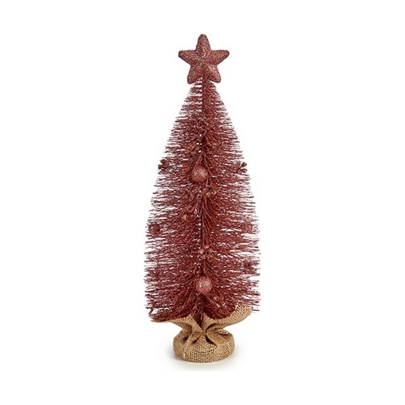 Arbre de Noël avec Étoile Rose (13 x 41 x 13 cm) - Acheter à 11,66 € seulement chez Collector's Boutique