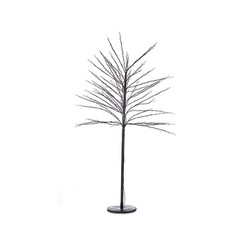 Sapin de Noël Noir Métal Fibres optiques (70 x 150 x 70 cm) - Acheter à 62,64 € seulement chez Collector's Boutique