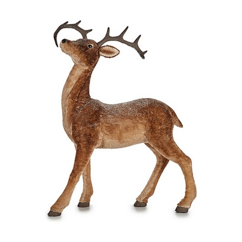 Figurine Décorative Cerf de Noël Marron Synthétique (41 x 131 x 99 cm) - Acheter à 441,74 € seulement chez Collector's Boutique