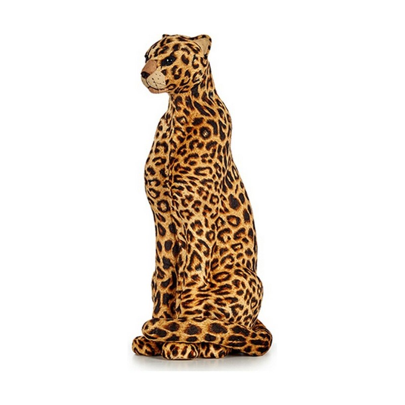 Figurine Décorative Marron Léopard Doré Synthétique (23 x 59 x 23 cm) - Acheter à 51,98 € seulement chez Collector's Boutique