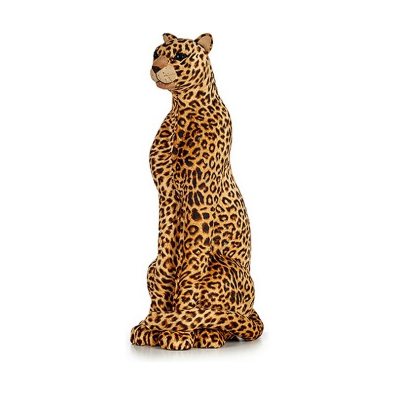 Figurine Décorative Marron Léopard Doré Synthétique (34 x 79 x 30 cm) - Acheter à 86,65 € seulement chez Collector's Boutique