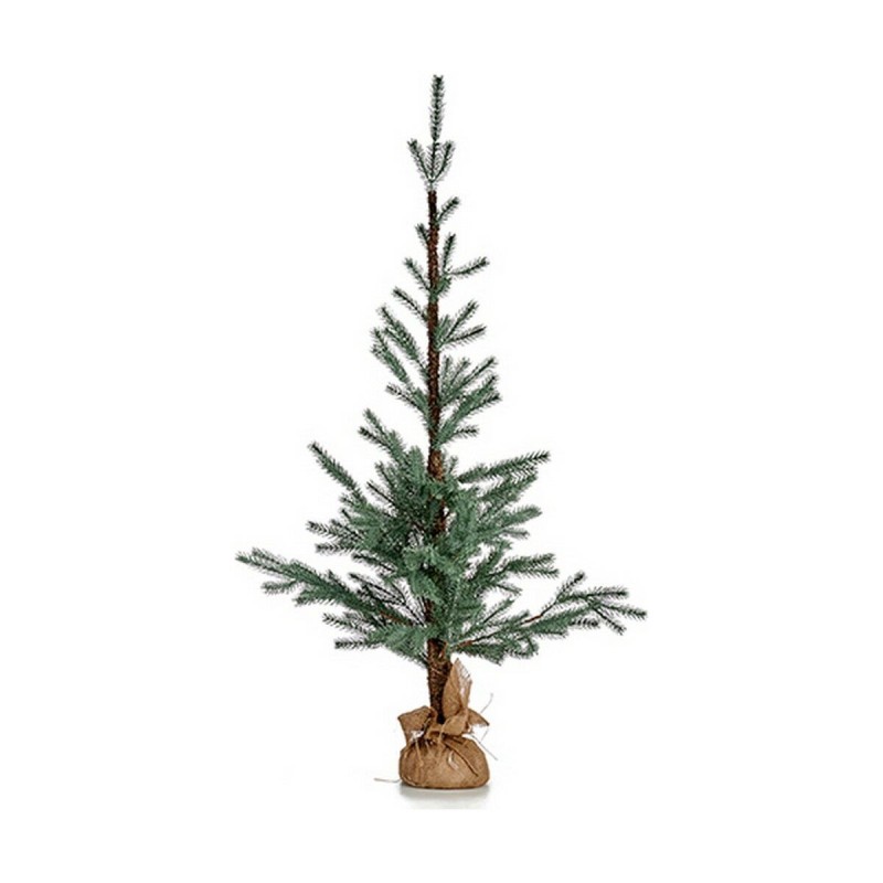 Sapin de Noël Marron Tissu Vert Plastique (54 x 120 x 54 cm) - Acheter à 53,51 € seulement chez Collector's Boutique