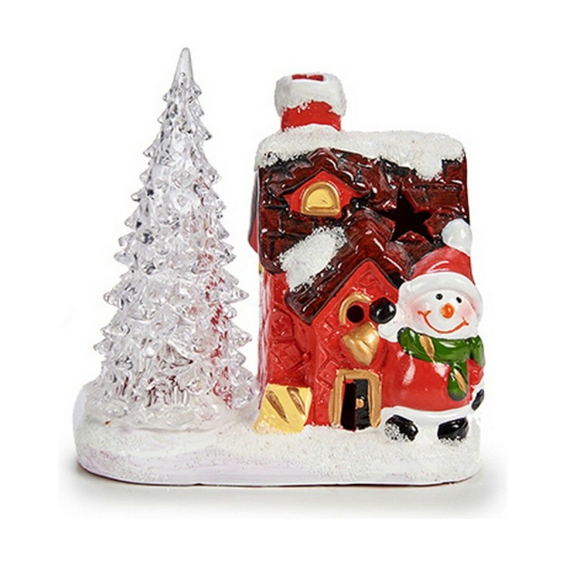 Figurine Décorative Noël Céramique Rouge (14 x 14,3 x 7 cm) - Acheter à 8,39 € seulement chez Collector's Boutique