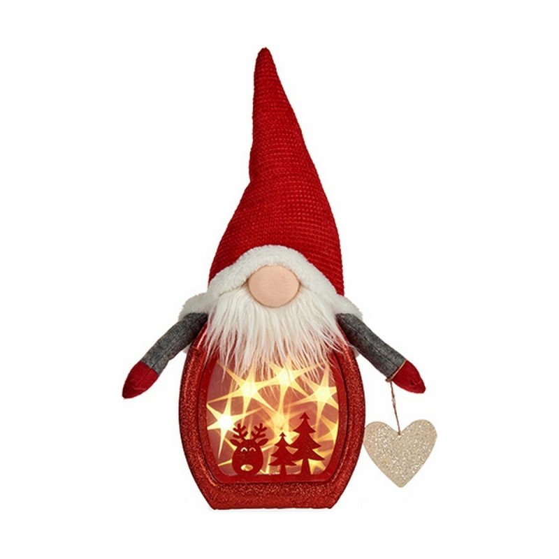 Figurine Décorative Père Noël Lumière LED Rouge (15 x 50 x 27 cm) - Acheter à 21,53 € seulement chez Collector's Boutique