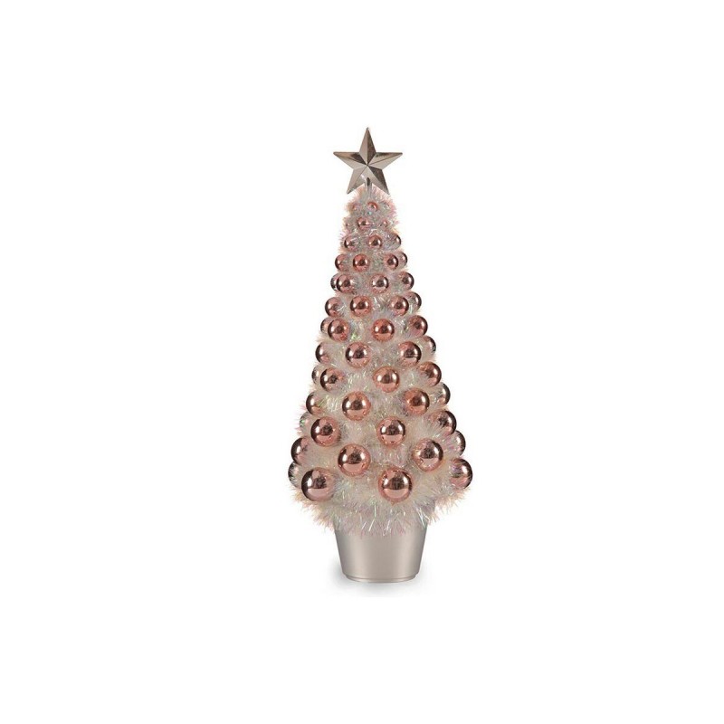 Sapin de Noël Iridescent Rose Plastique polypropylène (21,5 x 51 x 21,5 cm) - Acheter à 18,91 € seulement chez Collector's Bouti