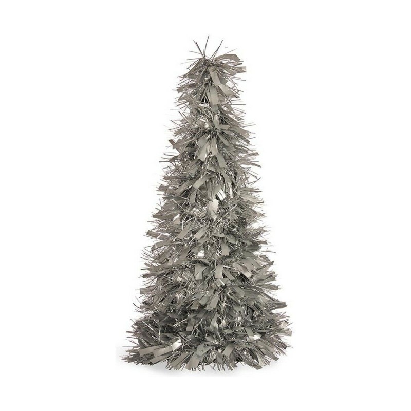 Sapin de Noël Mat guirlande Argenté Plastique polypropylène (18 x 18 x 45,5 cm) - Acheter à 7,73 € seulement chez Collector's Bo