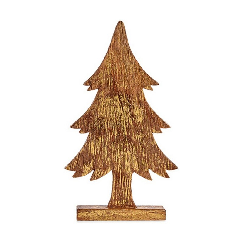 Sapin de Noël Doré Bois (5 x 39 x 22 cm) - Acheter à 16,13 € seulement chez Collector's Boutique