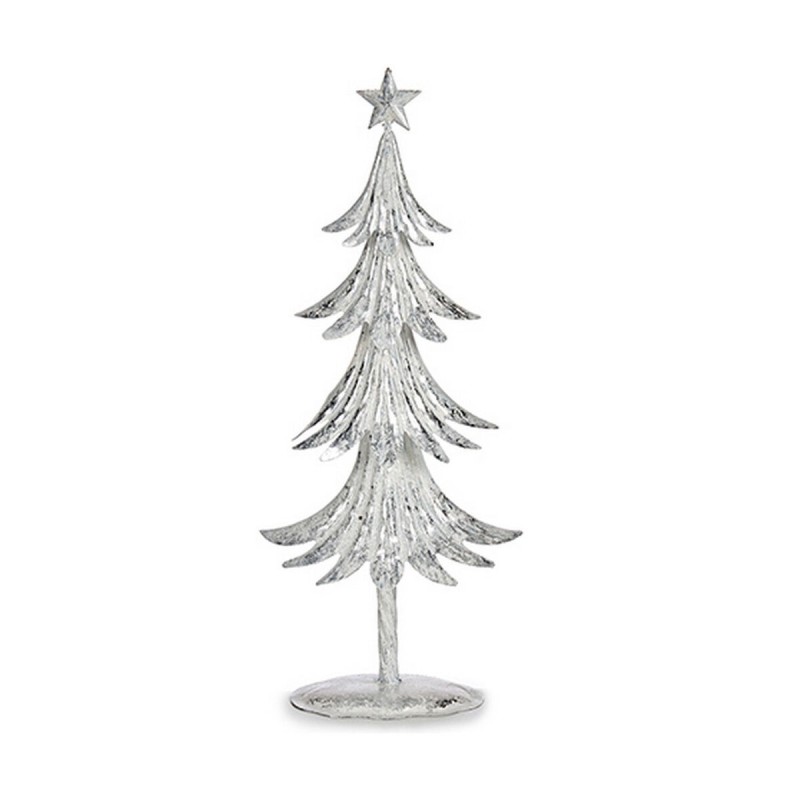 Sapin de Noël Métal Blanc (17 x 40 x 8,5 cm) - Acheter à 6,19 € seulement chez Collector's Boutique