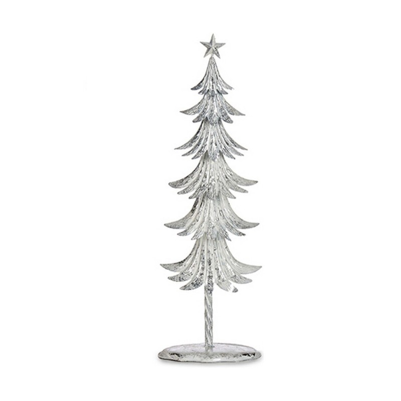 Sapin de Noël Métal Blanc (20 x 58 x 13 cm) - Acheter à 11,46 € seulement chez Collector's Boutique