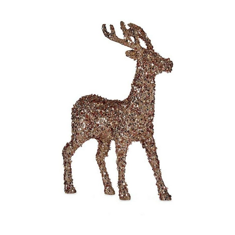 Décoration Moyen Renne Doré Bronze Plastique (15 x 45 x 30 cm) - Acheter à 23,33 € seulement chez Collector's Boutique