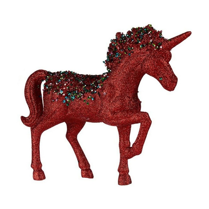 Figurine Décorative Licorne Rouge Bleu Plastique (9,5 x 31 x 40 cm) - Acheter à 11,71 € seulement chez Collector's Boutique