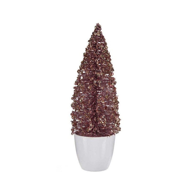 Sapin de Noël Petit Rose Doré Plastique (9 x 28 x 9 cm) - Acheter à 9,07 € seulement chez Collector's Boutique