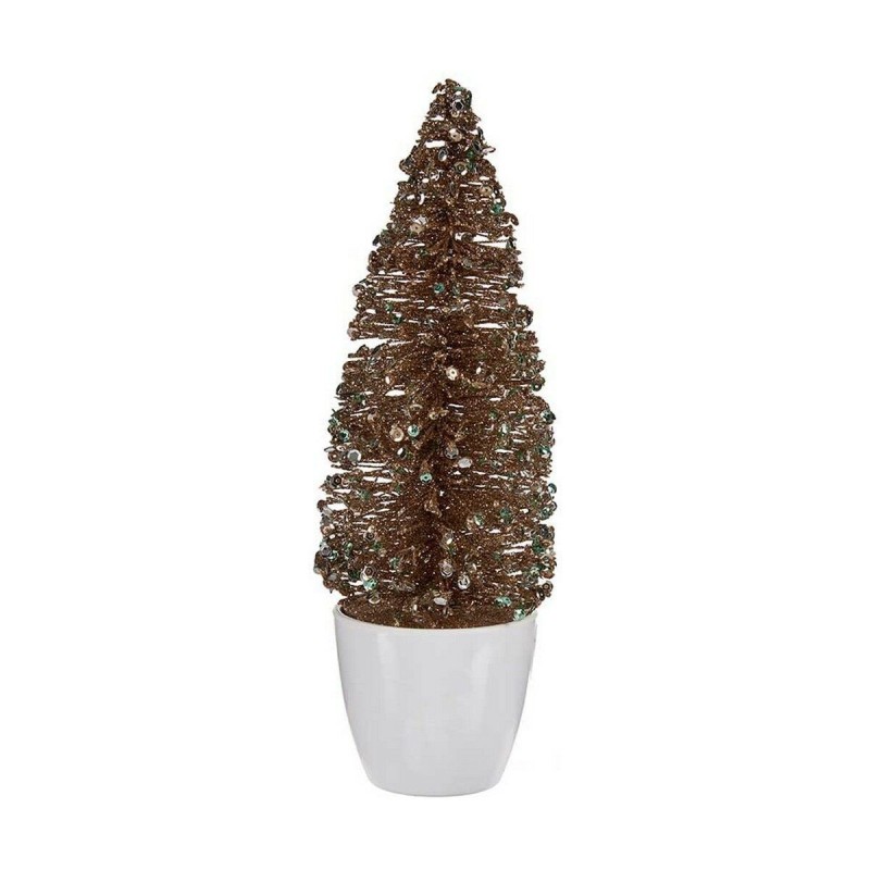 Sapin de Noël Petit Menthe Plastique champagne (9 x 28 x 9 cm) - Acheter à 9,07 € seulement chez Collector's Boutique