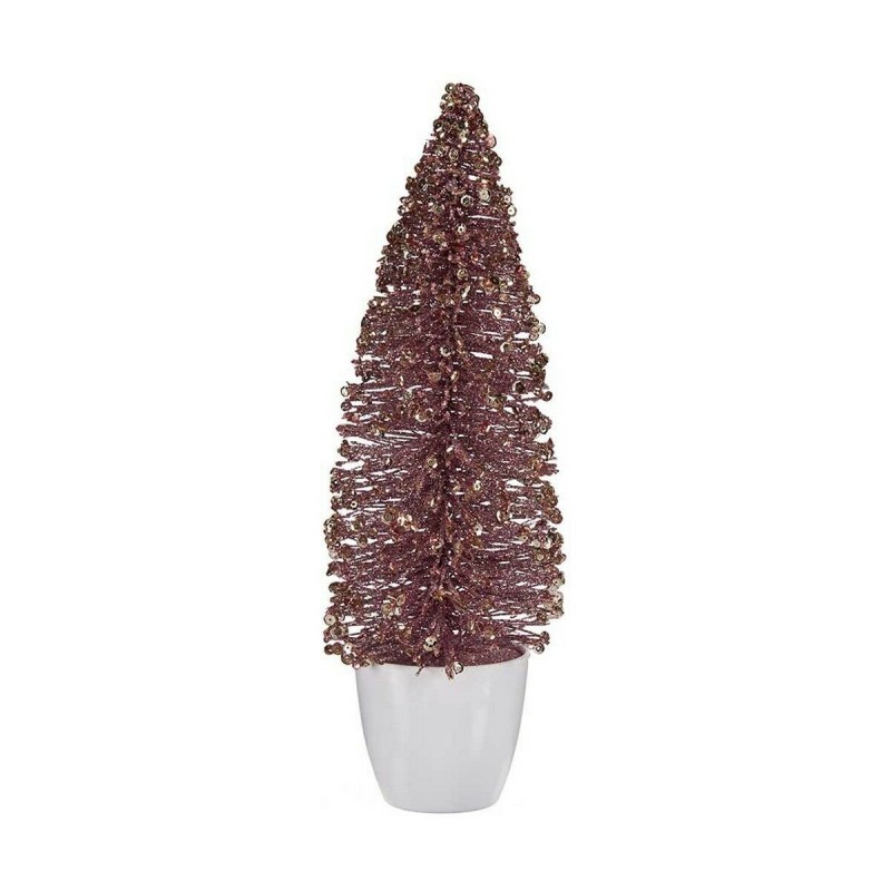 Sapin de Noël Moyen Plastique Rose Doré (10 x 33 x 10 cm) - Acheter à 8,39 € seulement chez Collector's Boutique