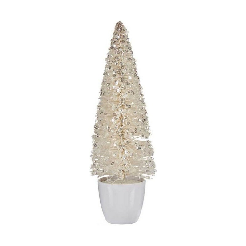 Sapin de Noël Moyen Blanc Plastique (10 x 33 x 10 cm) - Acheter à 8,39 € seulement chez Collector's Boutique