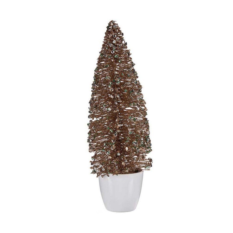 Sapin de Noël Moyen Menthe Plastique champagne (10 x 33 x 10 cm) - Acheter à 8,39 € seulement chez Collector's Boutique