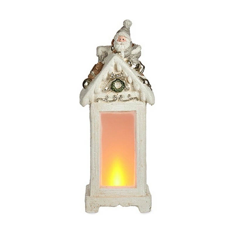 Figurine Décorative Lanterne Père Noël Blanc Polyrésine (16,2 x 47 x 18 cm) - Acheter à 35,93 € seulement chez Collector's Bouti