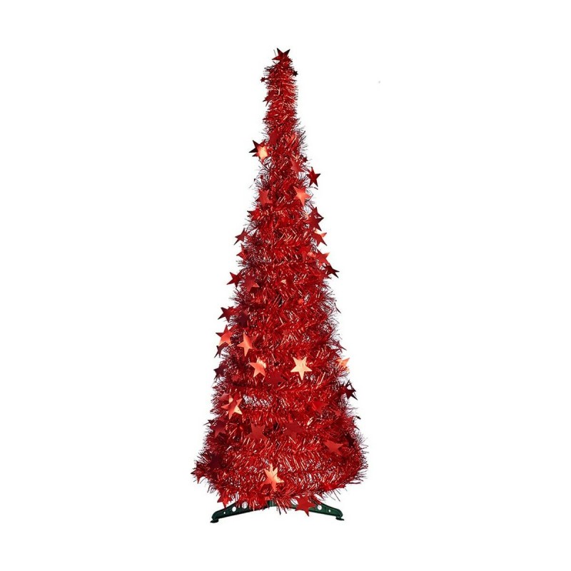 Sapin de Noël Rouge guirlande (38 x 38 x 105 cm) - Acheter à 23,33 € seulement chez Collector's Boutique