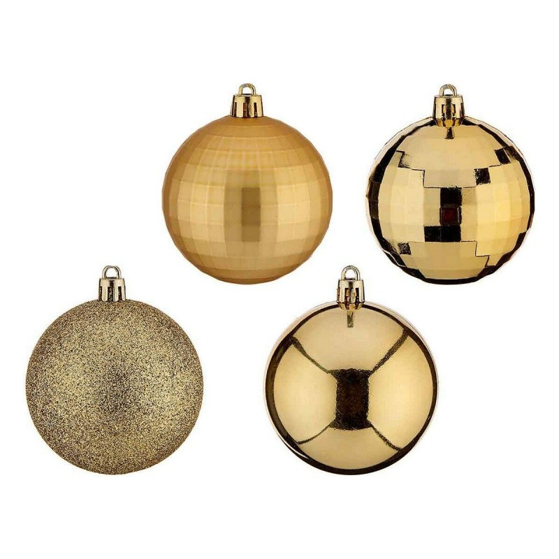 Boules de Noël Ø 7 cm 50 Unités Doré - Acheter à 19,73 € seulement chez Collector's Boutique