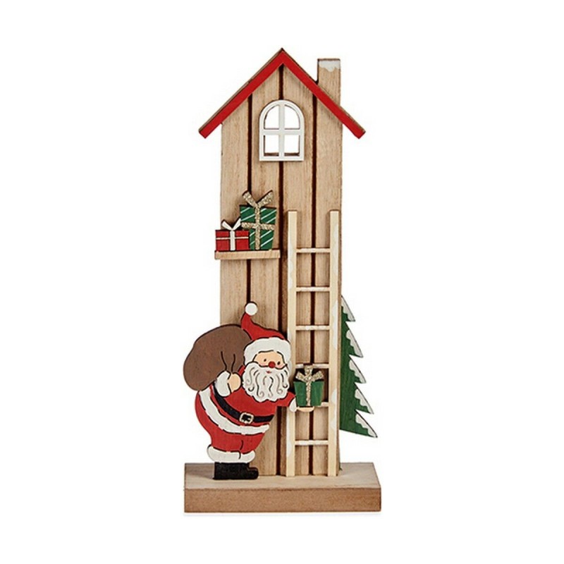 Figurine Décorative Père Noël Maison Bois (5 x 24 x 10 cm) - Acheter à 4,37 € seulement chez Collector's Boutique