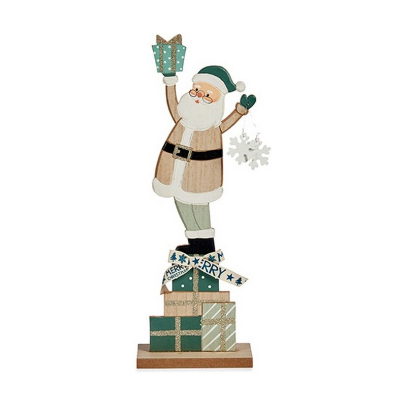 Figurine Décorative Vert Père Noël Bois (7 x 40 x 14 cm) - Acheter à 8,72 € seulement chez Collector's Boutique