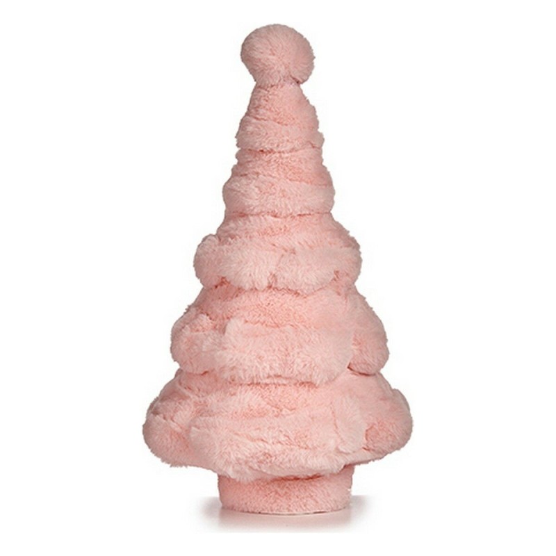 Sapin de Noël Rond Polaire Rose (22 x 38 x 22 cm) - Acheter à 17,11 € seulement chez Collector's Boutique