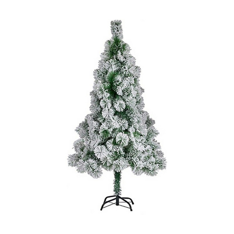 Sapin de Noël Métal Blanc Vert Plastique (Ø 90 x 180 cm) - Acheter à 63,98 € seulement chez Collector's Boutique