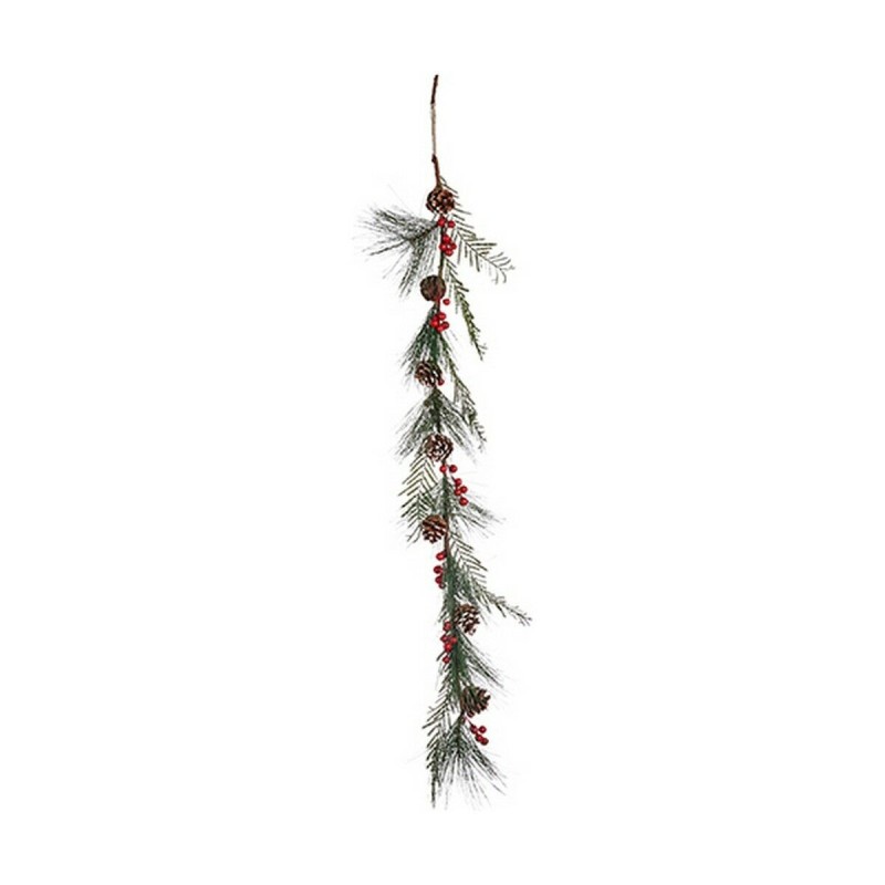 Guirlande de Noël Branche Rouge Marron Vert Plastique (14 x 14 x 140 cm) - Acheter à 10,07 € seulement chez Collector's Boutique