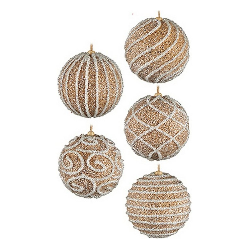 Boules de Noël Doré PVC - Acheter à 5,48 € seulement chez Collector's Boutique