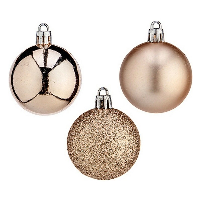 Boules de Noël Ø 5 cm 24 Unités PVC champagne - Acheter à 8,29 € seulement chez Collector's Boutique