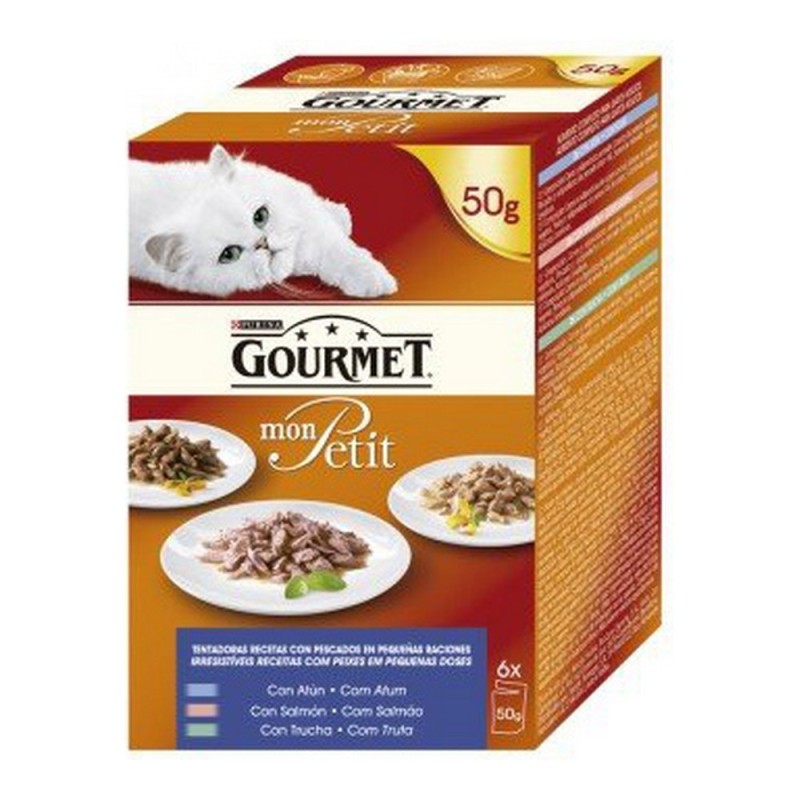 Aliments pour chat Purina Monpetit (6 x 50 g) - Acheter à 3,36 € seulement chez Collector's Boutique