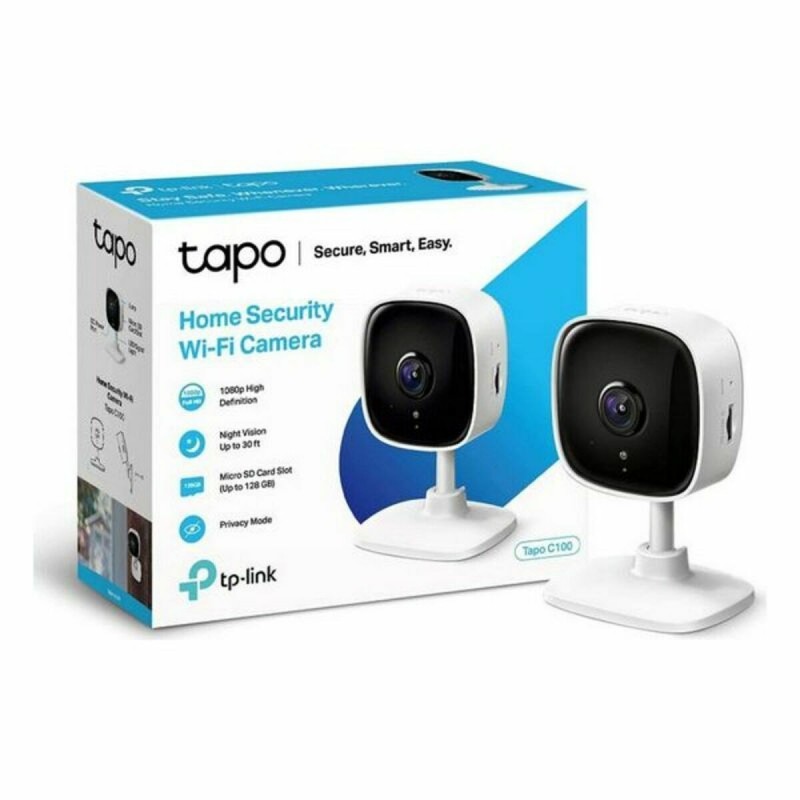 Caméra IP TP-Link Tapo C100 1080 px WiFi Blanc - Acheter à 34,90 € seulement chez Collector's Boutique