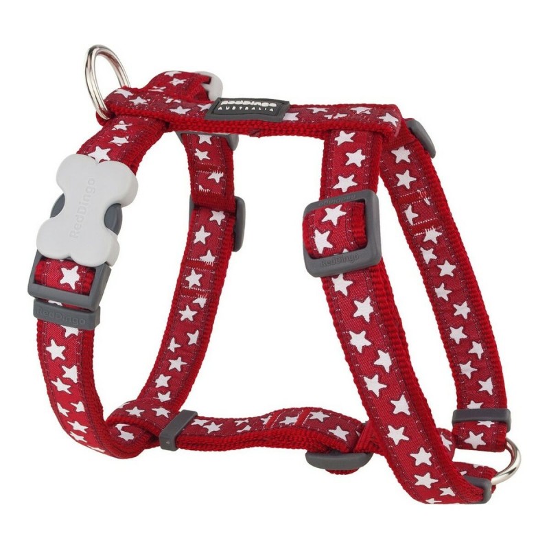 Harnais pour Chien Red Dingo Rouge Étoile Blanc 37-61 cm - Acheter à 17,94 € seulement chez Collector's Boutique