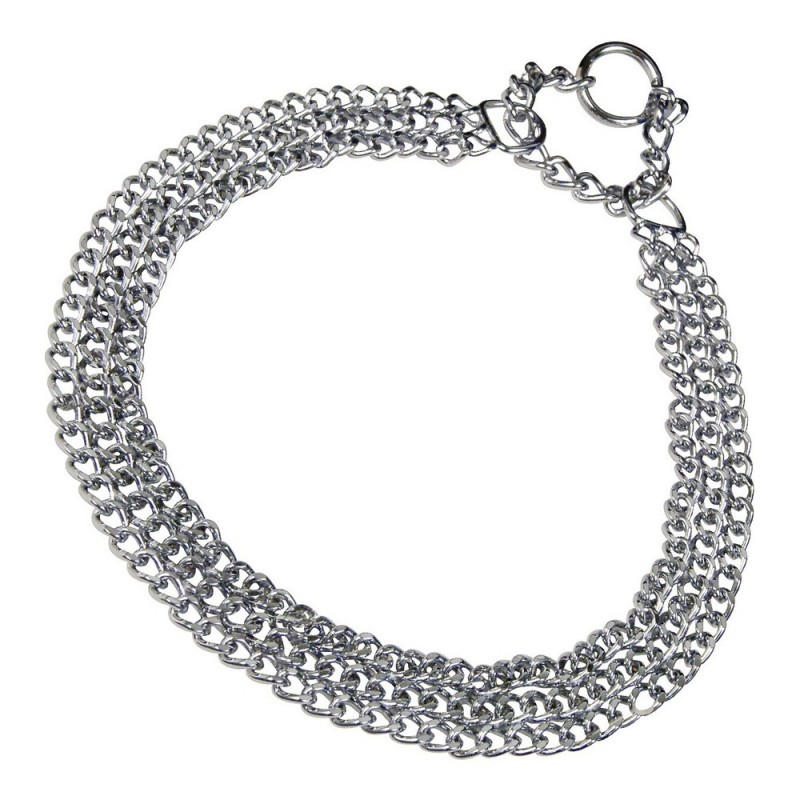 Collier pour Chien Hs Sprenger Argenté 2 mm Triple Maillons (55 cm) - Acheter à 32,80 € seulement chez Collector's Boutique