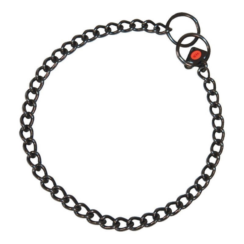 Collier pour Chien Hs Sprenger Noir 2,5 mm Maillons Court (45cm) - Acheter à 14,08 € seulement chez Collector's Boutique