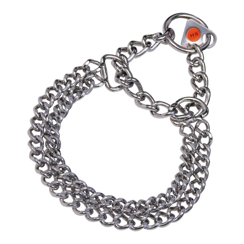 Collier pour Chien Hs Sprenger Argenté 2 mm Double Maillons (35 cm) - Acheter à 19,69 € seulement chez Collector's Boutique